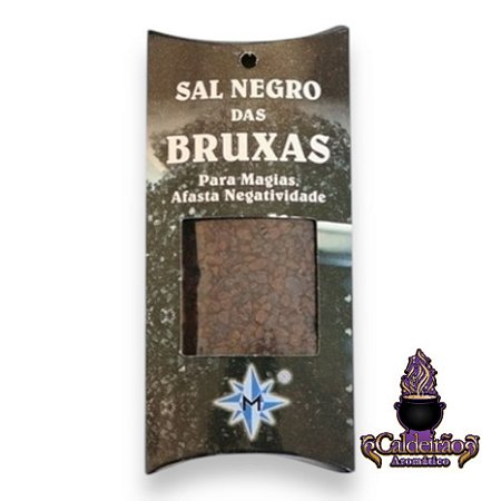 Sal Negro das Bruxas Para Magias e Afastar Negatividades 100g