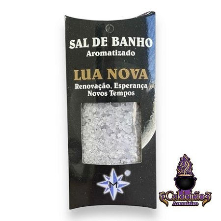 Sal de Banho Aromatizado Lua Nova Renovacao Esperanca Novos Tempos 100g