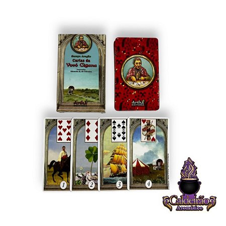 Baralho Cartas Da Vovo Cigana Ed Artha