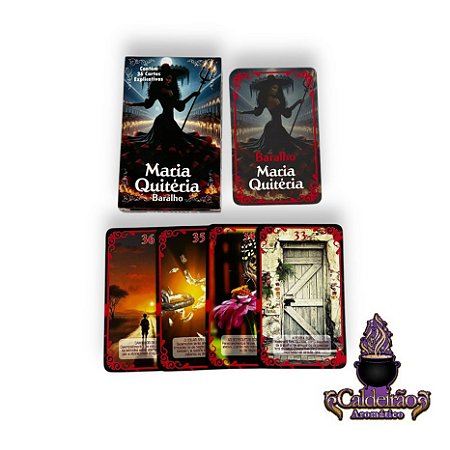 Baralho Maria Quiteria 36 Cartas