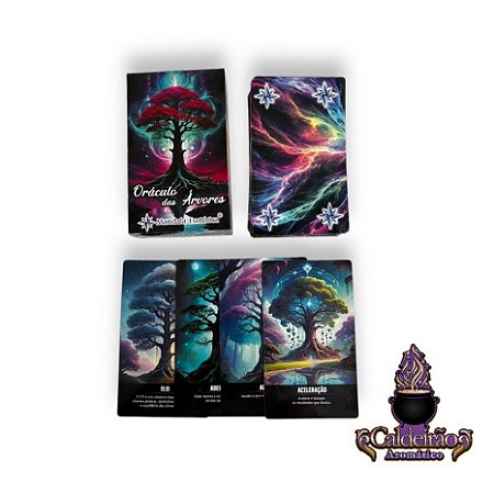 Baralho Oraculo das Arvores 43 Cartas Ed Mandala