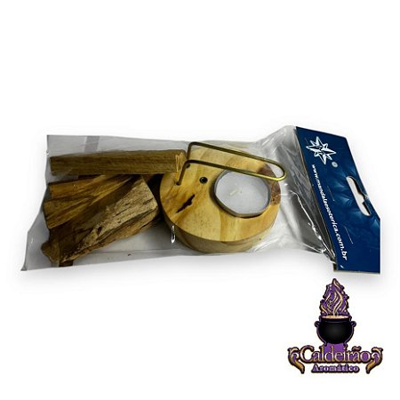 Kit Queimador Palo Santo Un