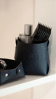Kit Cachepô e Porta treco