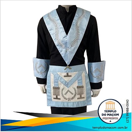 Paramentos Venerável Mestre (modelo novo) - REAA-GL