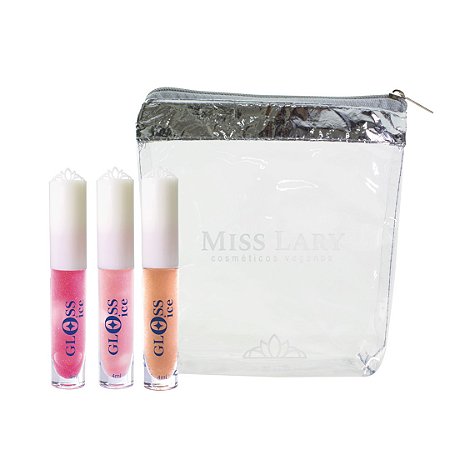 Kit 3 Gloss Ice + Necessaire