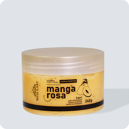 Esfoliante Corpo e Rosto - Manga Rosa