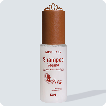 Shampoo Vegano Leite de Coco