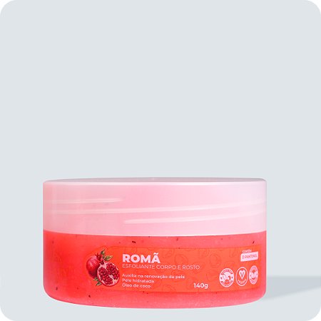 Esfoliante Corpo e Rosto Romã