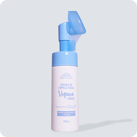 Espuma de Limpeza Facial Com Aplicador