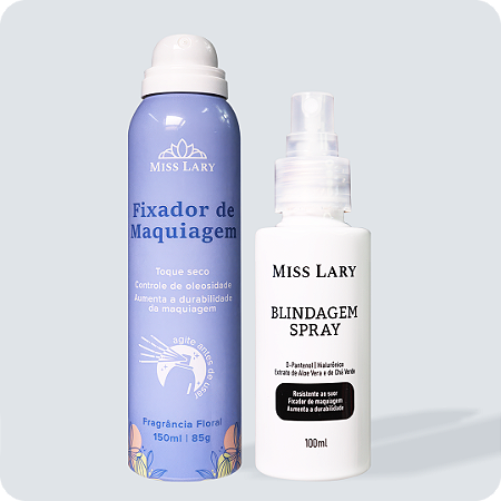 Fixador de Maquiagem + Blindagem em Spray