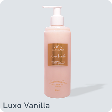 Hidratante Corpo e Rosto - Luxo Vanilla