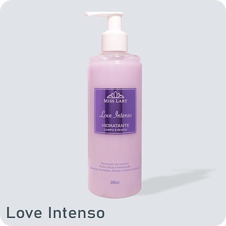 Hidratante Corpo e Rosto - Love Intenso