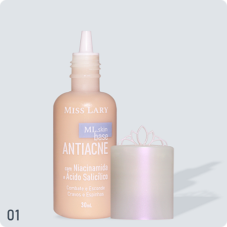 Base Líquida Antiacne cor 01