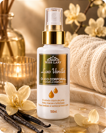 Óleo Corporal Luxo Vanilla
