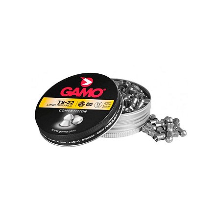 Chumbinho Gamo TS-22 Longa Distancia Competition 5,5mm 200un