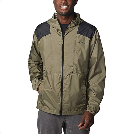 Jaqueta Columbia Corta Vento Flashback Windbreaker Verde Musgo