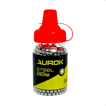 Esferas De Aço Cromado Aurok Steel Bbs 4,5mm 1000 Unidades