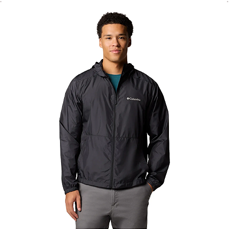 Jaqueta Columbia Corta Vento Flashback II Windbreaker Preto