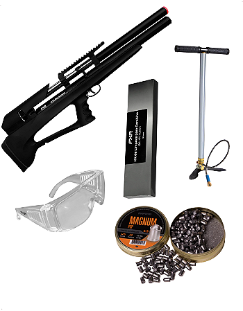Carabina Pressão PCP Artemis P35 Bullpup 5,5mm + Bomba + kit