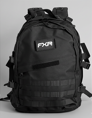 Mochila Tática FXR 32L Preta Em Nylon 600 Resistente à Água