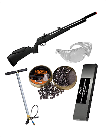 Carabina de Pressão Pcp Artemis G3 Pr900s 5.5mm + Bomba +Kit