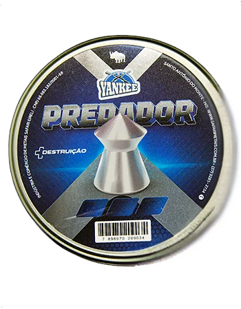 Chumbinho Yankee Predador 4,5mm Destruição 250un