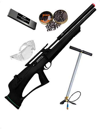 Carabina Pressão Pcp Artemis T Rex Bullpup 5.5 + Bomba + Kit