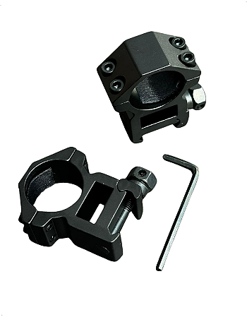 Discovery Suporte Mount Alto Reforçado Tubo 25mm Trilho 22mm