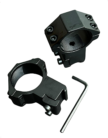 Discovery Suporte Mount Alto Reforçado Tubo 30mm Trilho 11mm