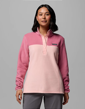 Columbia Blusa Lã Fleece Feminino Benton Springs Original