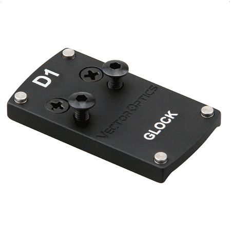 Mount Adaptador Placa Plate Vector de Red Dot Para Glock
