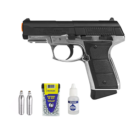 Pistola Daisy 5501 Blowback 4,5mm 2 CO2 300un esferas óleo