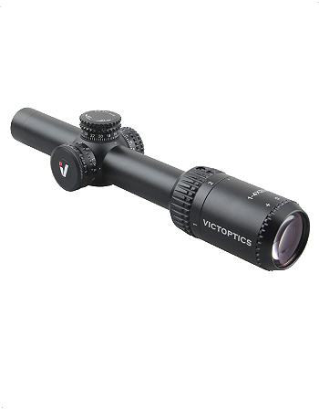 Luneta Victoptics X4 1-4x20IR LPVO SFP Iluminada com Mount 22mm para Carabina de Pressão, PCP e .22 LR
