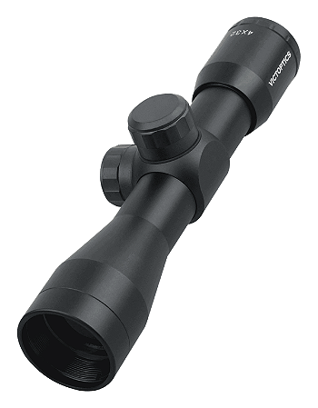 Luneta Victoptics B1 Tsyklon 4x32 Sfp Ultra Compacta 22mm Anéis Inclusos OPSL25 para Carabina de Pressão, PCP e .22