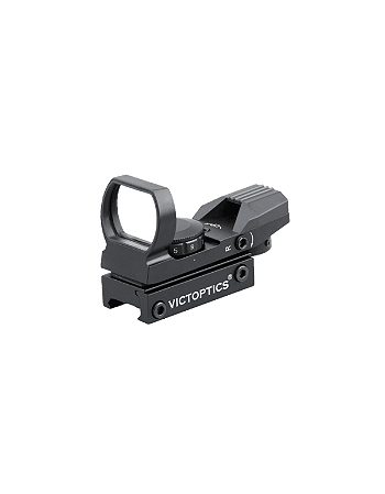 Mira Red Dot Vector Victoptics Z1 Visão Holográfica 22mm 1x23x34 RDSL15 4 Retículos para Carabina de Pressão, PCP e .22