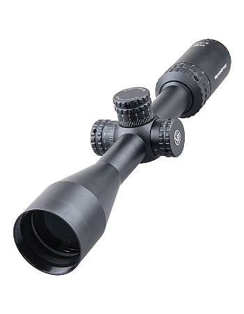 Luneta Vector Optics Hugo 3-12x44 SFP Paralaxe Mount 22mm Anéis Inclusos Retículo BDC SCOM-30 para PCP, .22 e .308