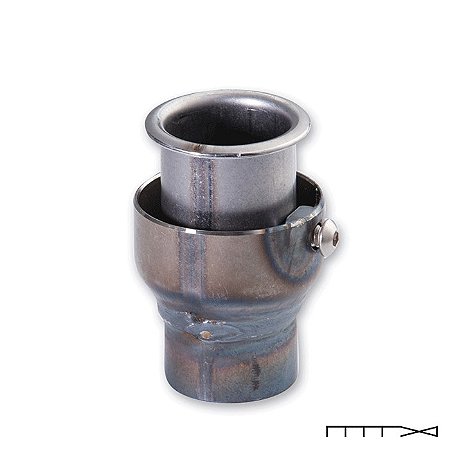 Abafador Silencioso para Escapamentos e Ponteiras Vance & Hines - Twin Slash Round / Blackout Round