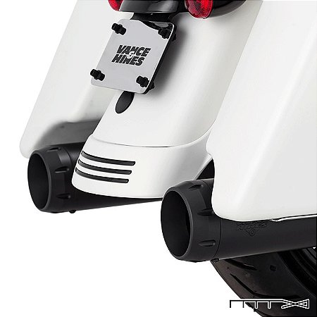 Ponteira Vance & Hines Daytona 400 - Preta - Touring 2017 - 2023