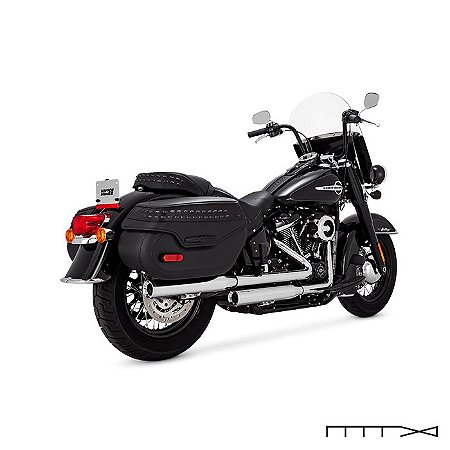 Ponteira Vance & Hines Eliminator 300 - Cromada - Heritage/Deluxe 2018 - 2023