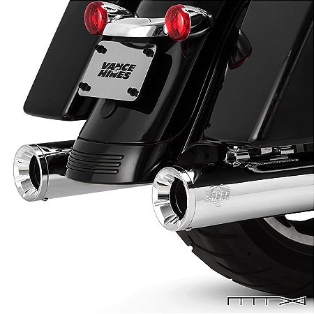 Ponteira Vance & Hines Eliminator 400 - Cromada - Touring 2017 - 2024