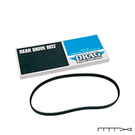 Correia Dentada 139 Dentes x 1.1/8" - Touring 2004 à 2006 - Drag Specialties Falcon SPC™