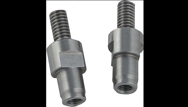 Adaptador Cromado para Retrovisores Modelos Kuryakyn  das Motocicletas Triumph