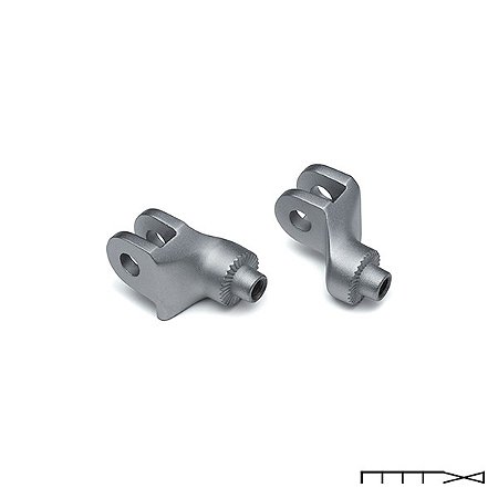 Apoio Cromado Para as Pedaleiras Dianteira Triumph Bonneville - Kuryakyn