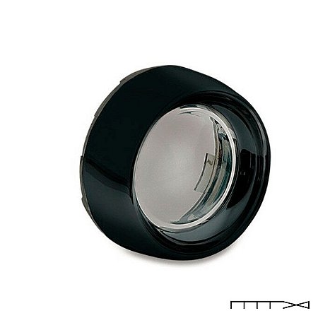 Aro Preto Brilhante Com Lente Fumê Para Pisca Bullet Original Harley Davidson - Kuryakyn Holdings Inc