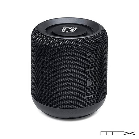 Caixa Alto-Falante Modelo Sidekix Plus com Bluetooth Preta - Kuryakyn