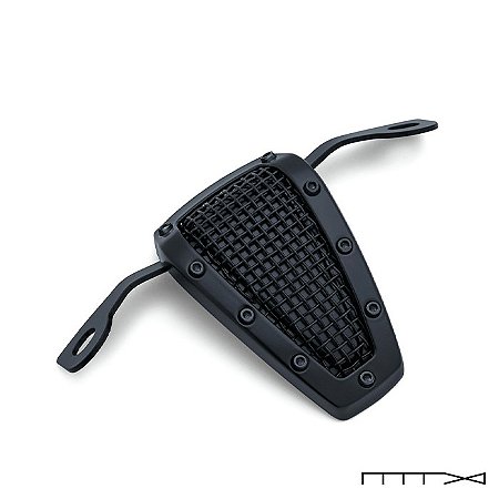 Capa Modelo Mesh Preto Para os Bicos Injetores Sportster 2007 - 2018 - Kuryakyn