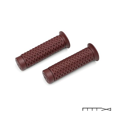 Manopla Modelo Braaap! Universal Vermelha 1" Polegada - Kuryakyn