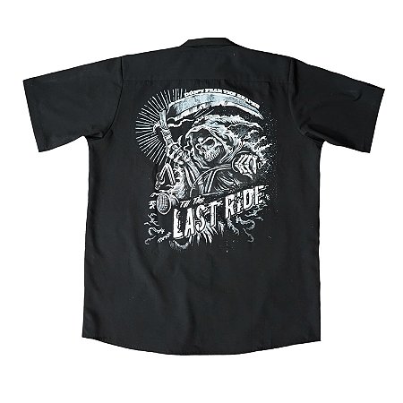 Camisa Masculina Lethal Threat modelo Last Ride