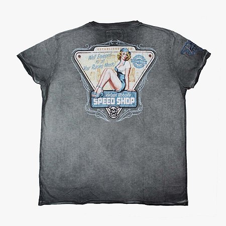 Camiseta Masculina Lethal Threat modelo Vintage Velocity Speed