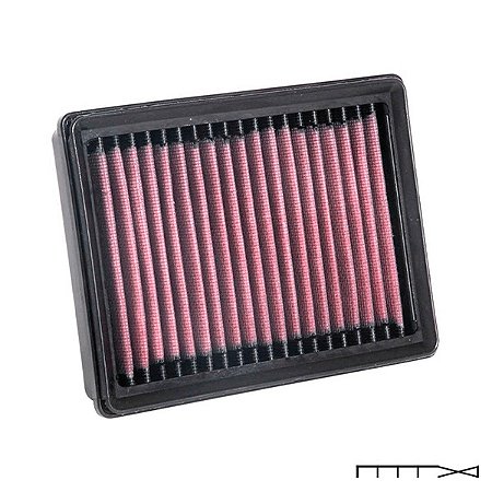 Filtro de Ar K&N - Triumph - Thruxton 1200R 16>,   Speed Twin (1200) 18>